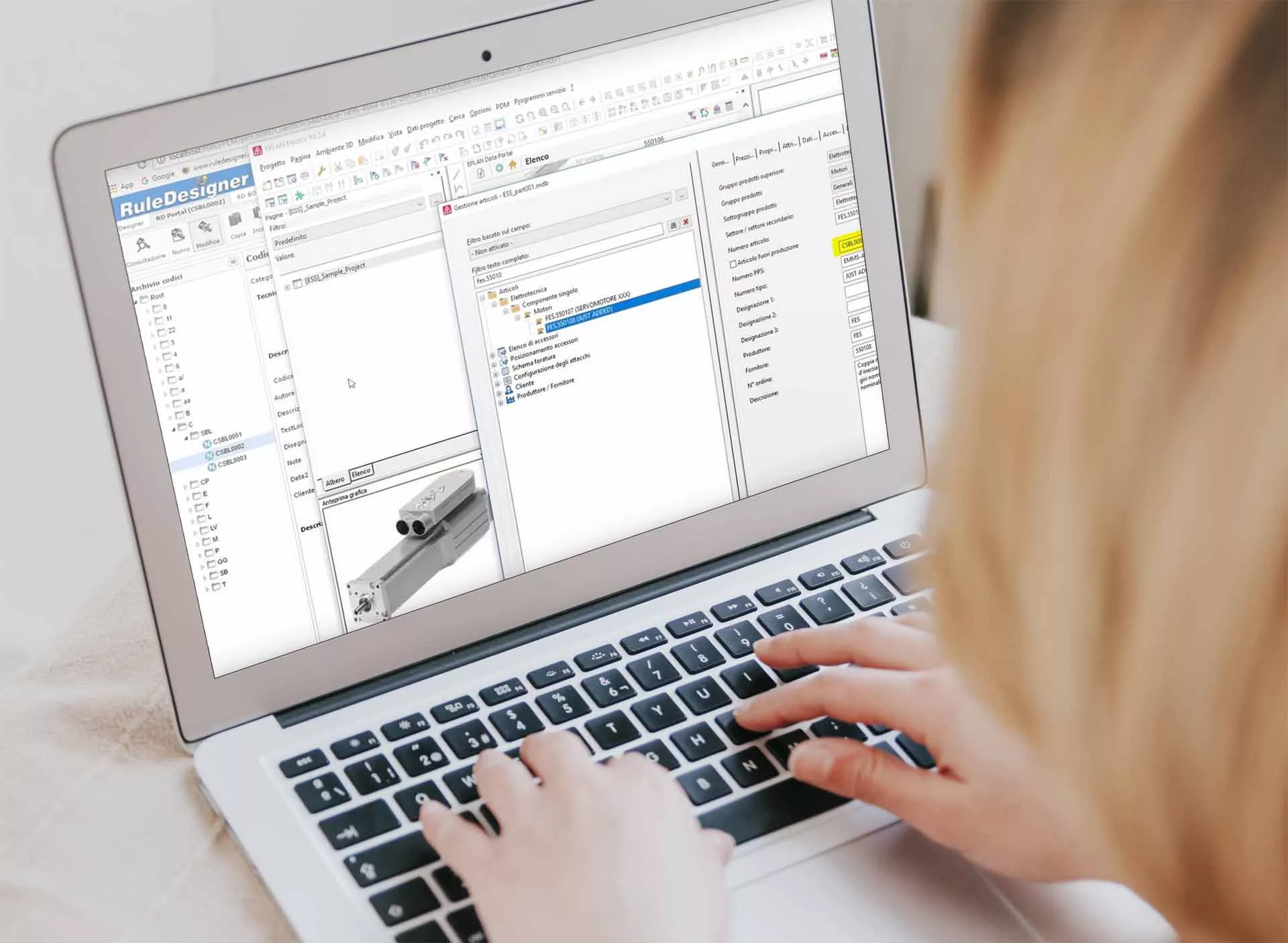 PDM integration for EPLAN